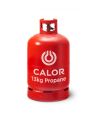 A red Calor 13kg Propane gas bottle